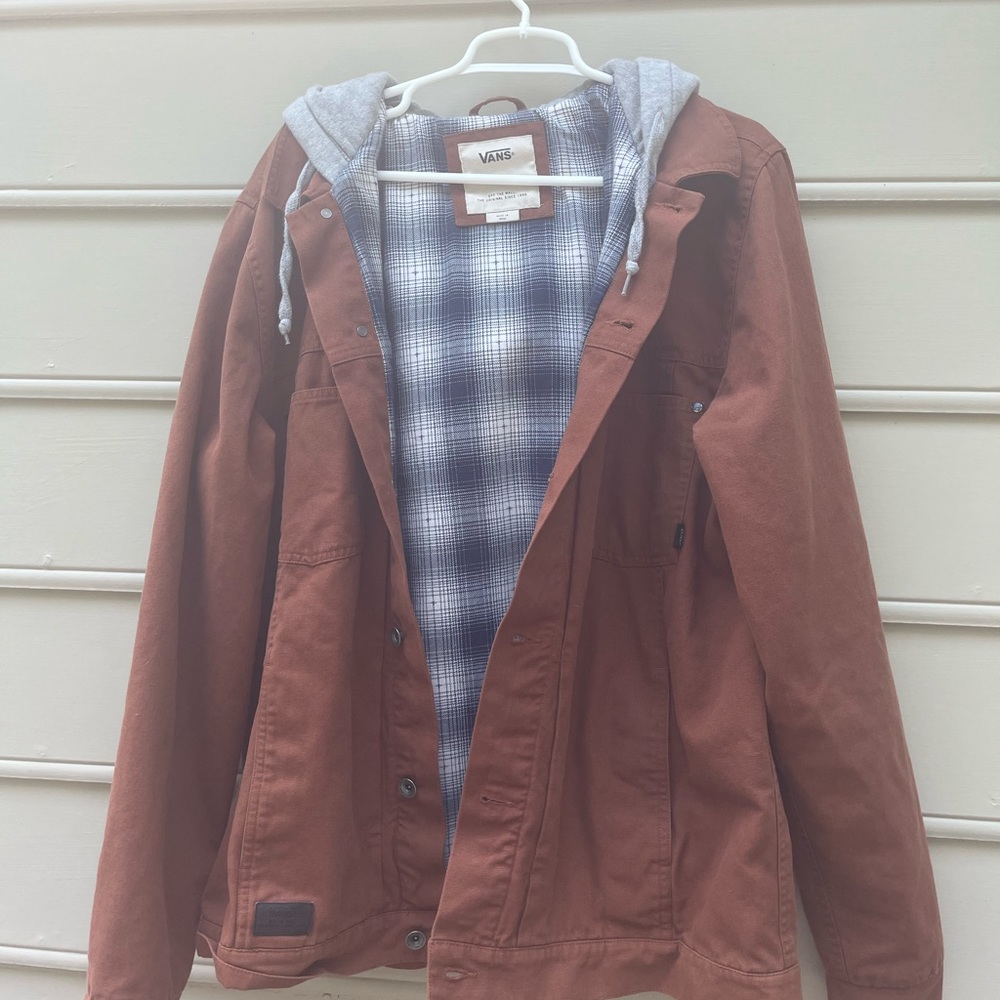 Vans heavyweight Calpine jacket, red/brown